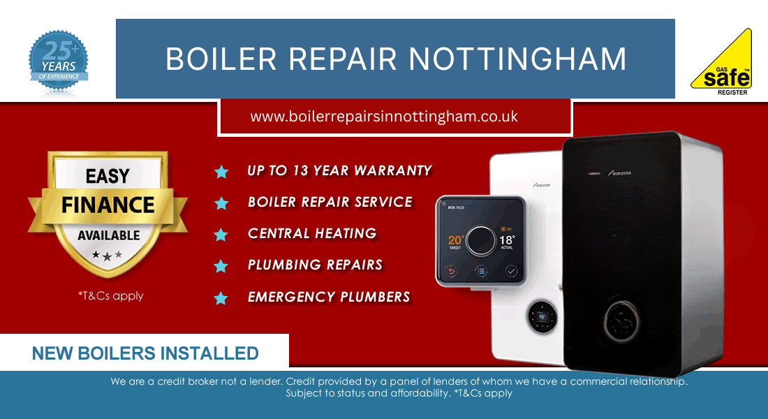 New boilers installation offer in Nottingham poster